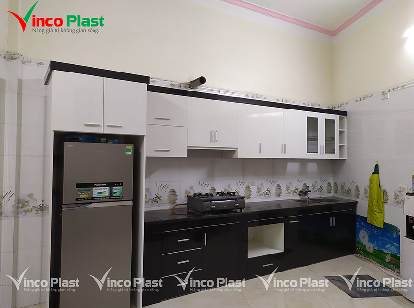 Tủ bếp nhựa Vincoplast - không gian không thể thiếu trong mỗi gia đình